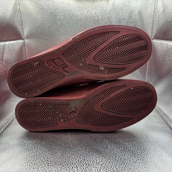 Size 11.5 Nike Flystepper 2K3 Team Red Leather Basketball Sneakers 644576-667 - Picture 7 of 10